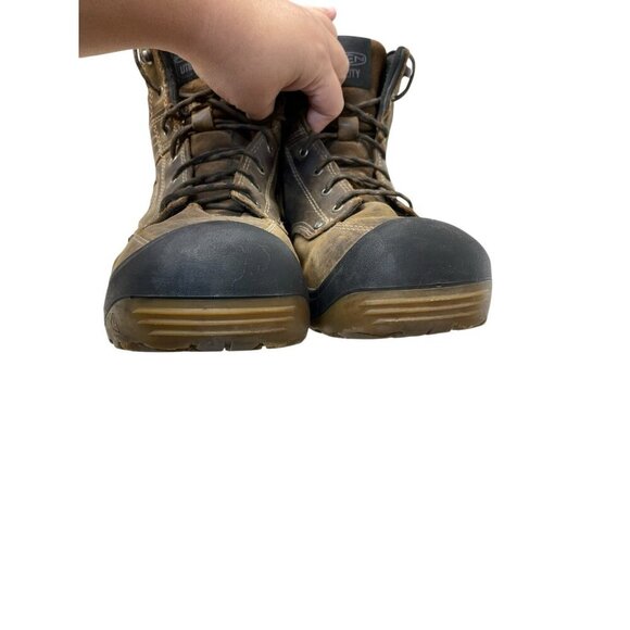 Keen Fort Wayne 6" Waterproof Utility Boots Men’s Size 13D Brown Leather - Picture 10 of 12